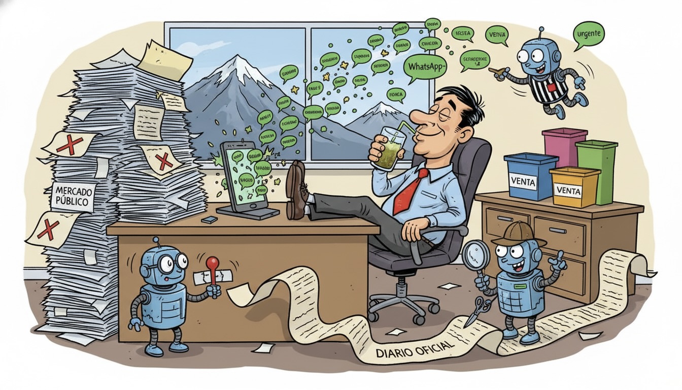 Deja de Apagar Incendios: 3 Agentes de IA para Vigilar Mercado Público, WhatsApp y el Diario Oficial (Sin Programar)