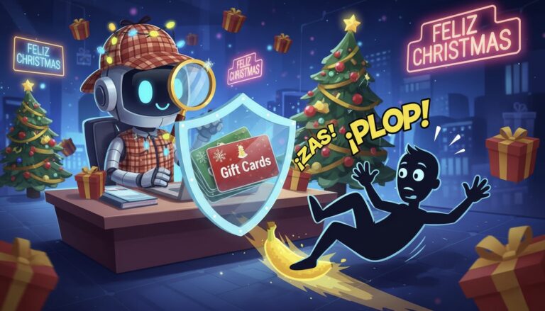 ¿Tu Navidad termina en Enero con los Chargebacks? El Agente IA que protege tus Gift Cards