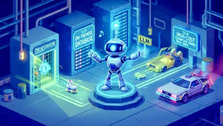 El Error de $5 Millones CLP: Dejar de usar LLMs gigantes para tareas pequeñas y adoptar la eficiencia del SLM.